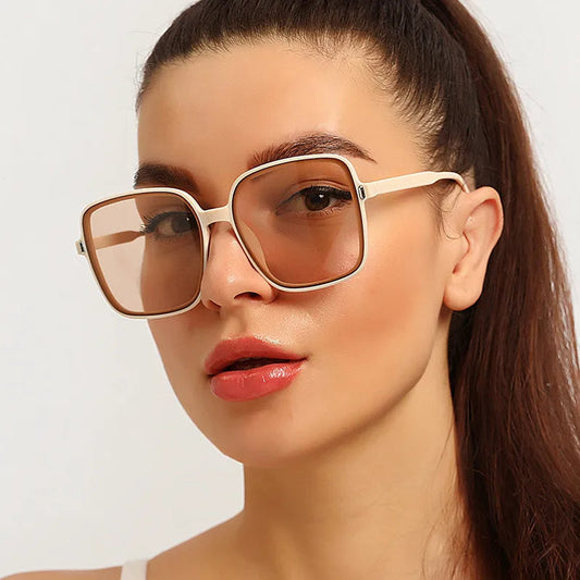 Designer Square Sunglasses, High-Quality Fashion Eyewear